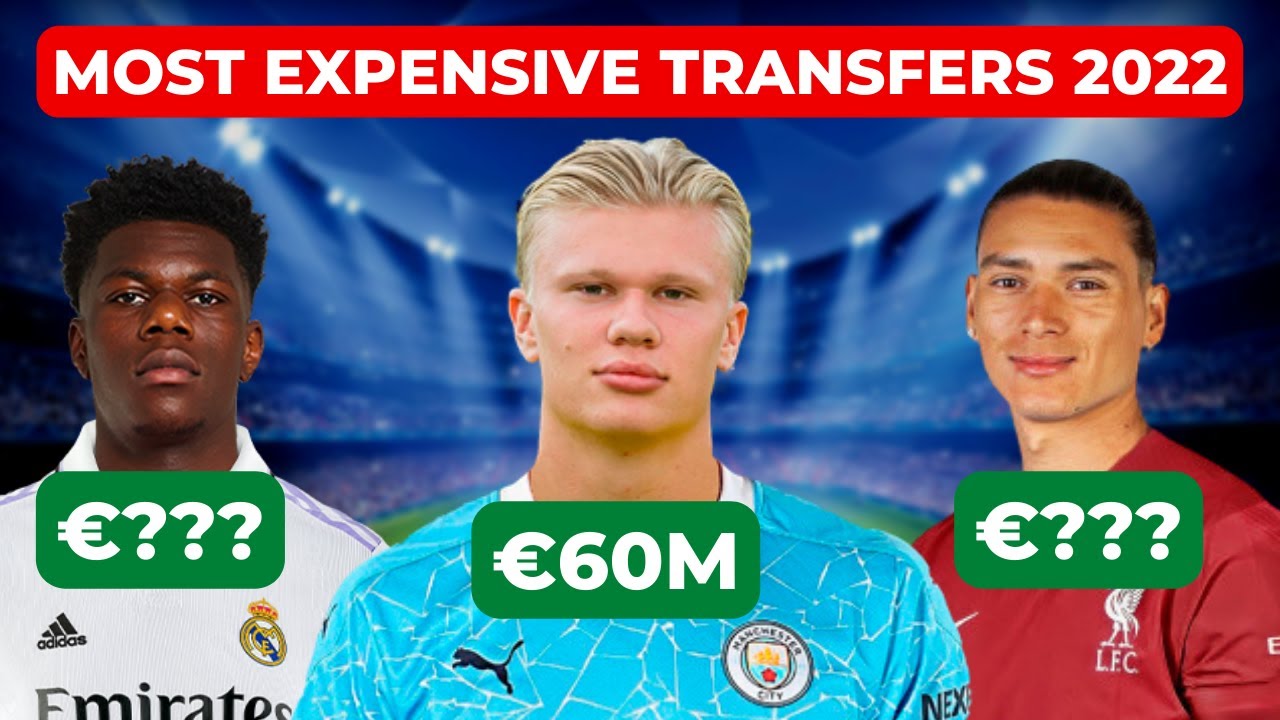 TOP 10 MOST EXPENSIVE TRANSFER SO FAR 2022-23 / New Confirmed Transfer (Haaland , Nunez , Mendes)