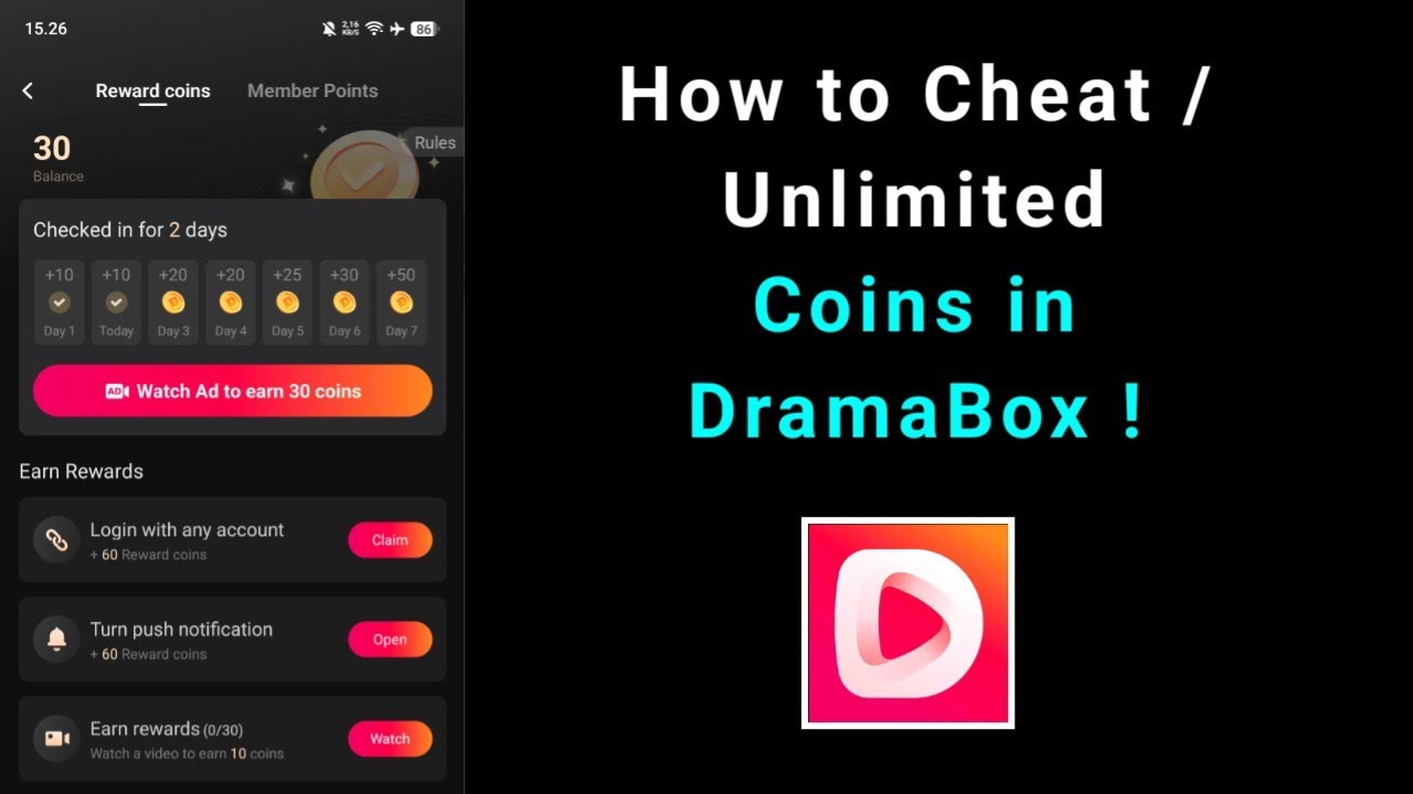 How to Cheat / Unlimited Coins in DramaBox ◆ How to Hack Unlimited in DramaBox App