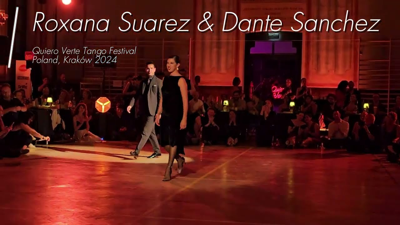 SHOW  - Roxana Suarez &  Dante Sanchez 🎵Una Vez - Orquesta Tipica Victor🎵 Quiero Verte Kraków 2024