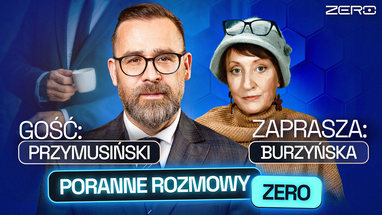 BARTŁOMIEJ PRZYMUSIŃSKI I AGNIESZKA BURZYŃSKA - PORANNE ROZMOWY ZERO