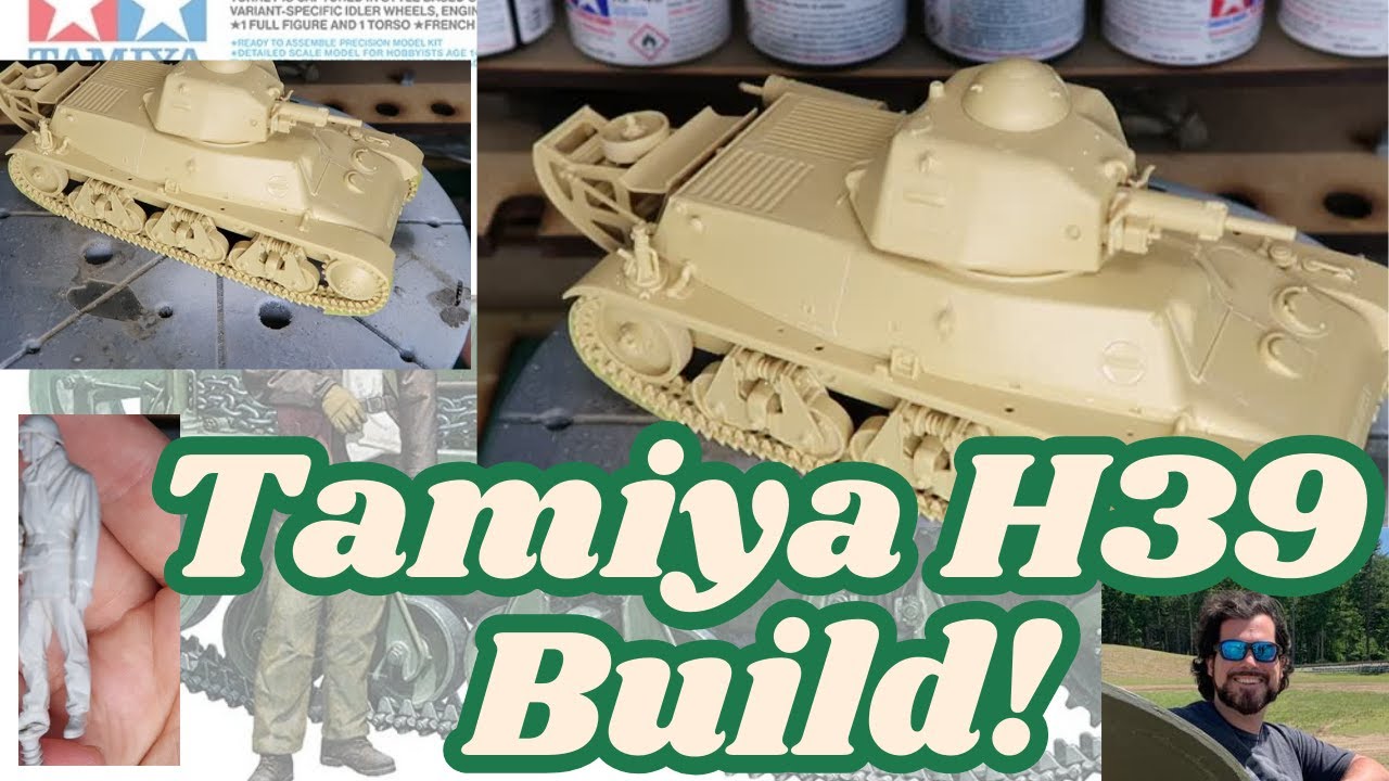 Tamiya H39 French & German Tanks Build Kickoff | Two Versions, One Kit! #tamiya #scalemodel #ww2