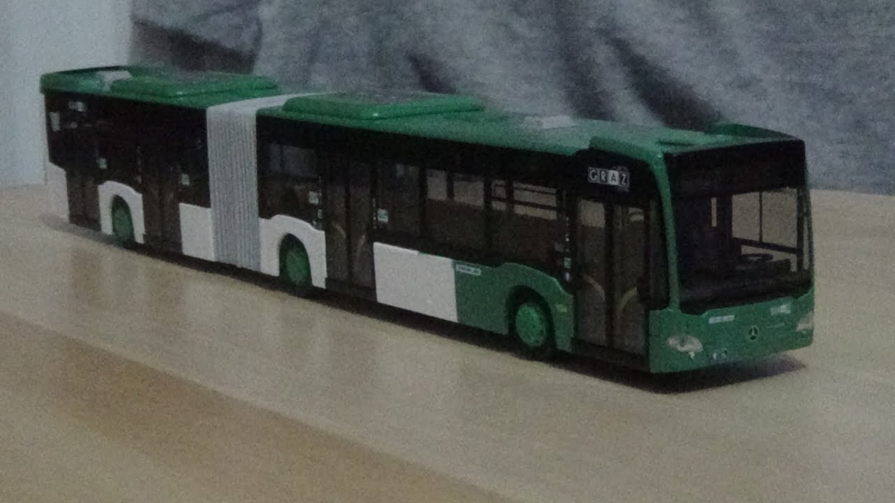 RietzeAutoModelle 69520 | Mercedes Benz Citaro G12 | Graz Austria | Model Bus | 1:87 Scale | Review