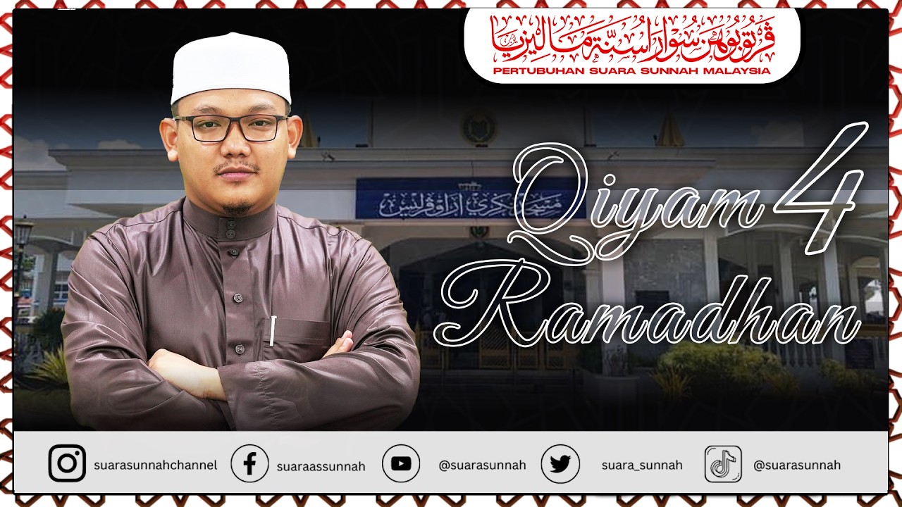 22 Februari 2026 “SOLAT TARAWIH MALAM 5” Ustaz Ahmad Al-Qarni bin Edrus