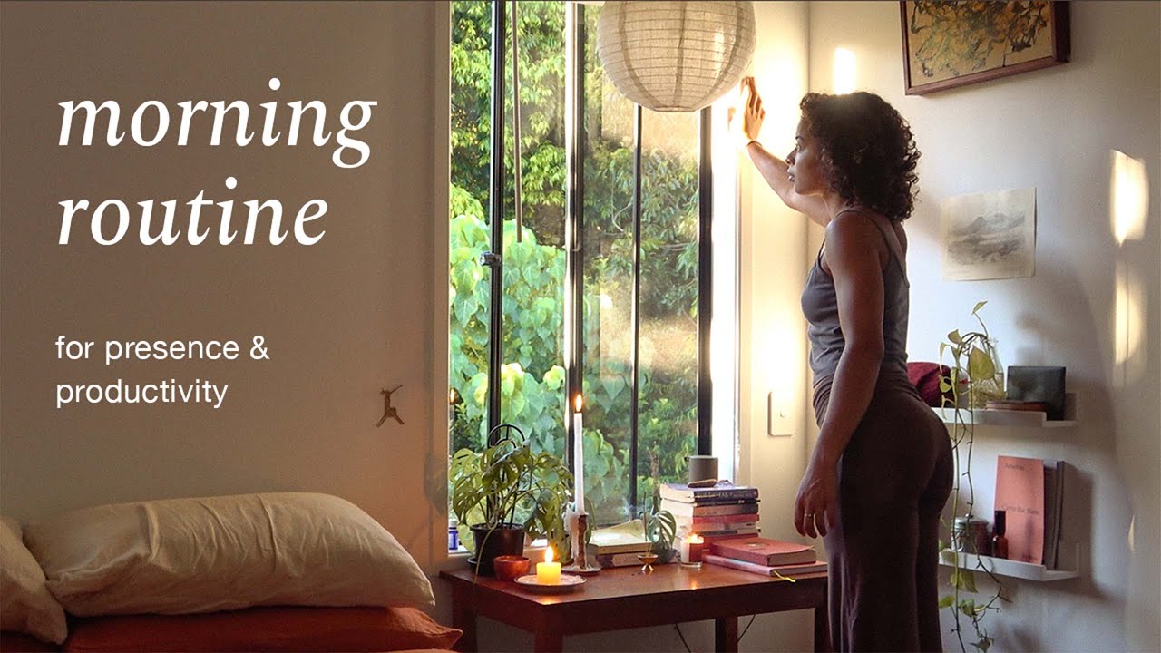 My calm morning routine for presence and productivity