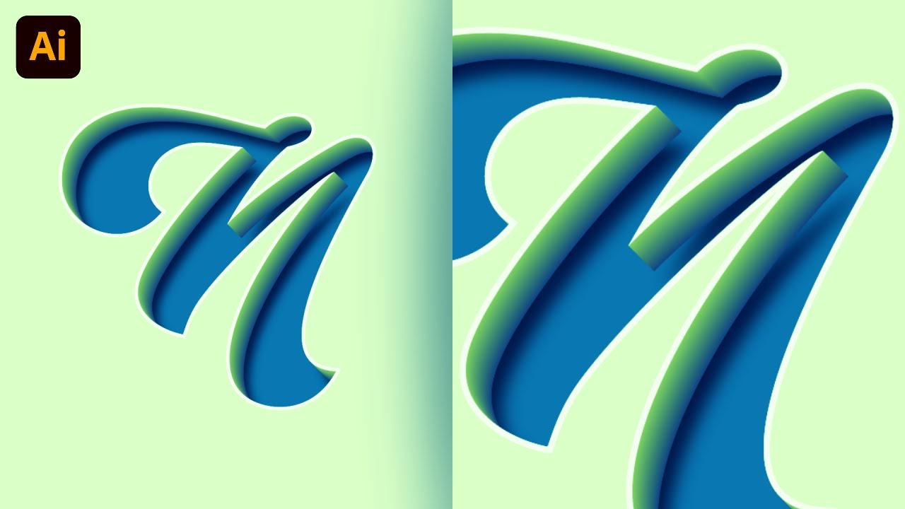 Create A Vector Carve Effect With Illustrator