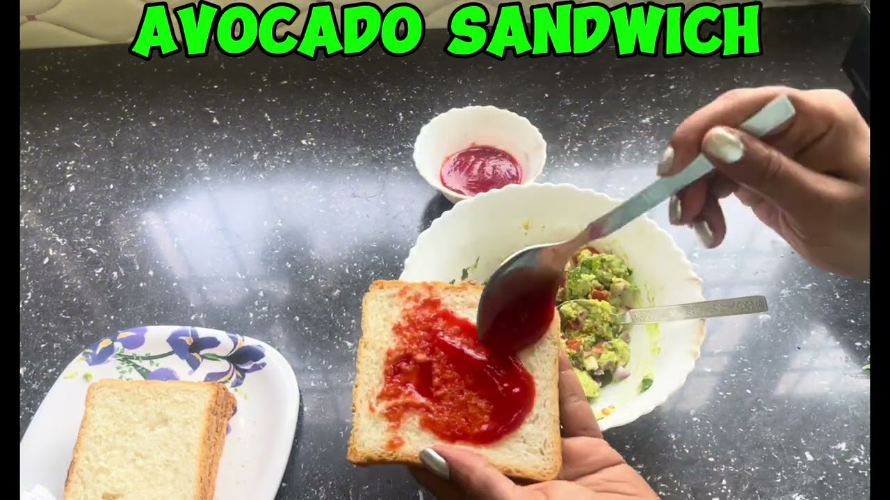 Better Than a Cafe: Tangy Avocado & Tomato Sandwich 🥪 