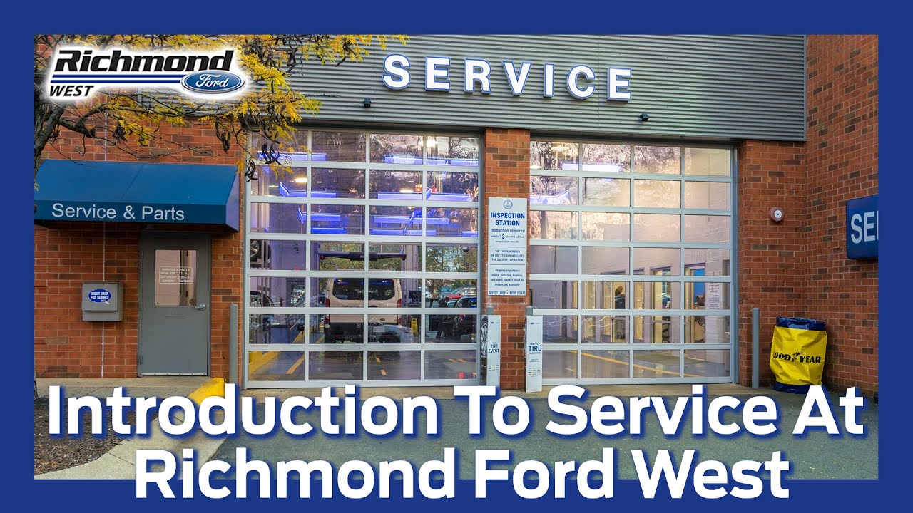 Servicing Your Vehicle At Richmond Ford West