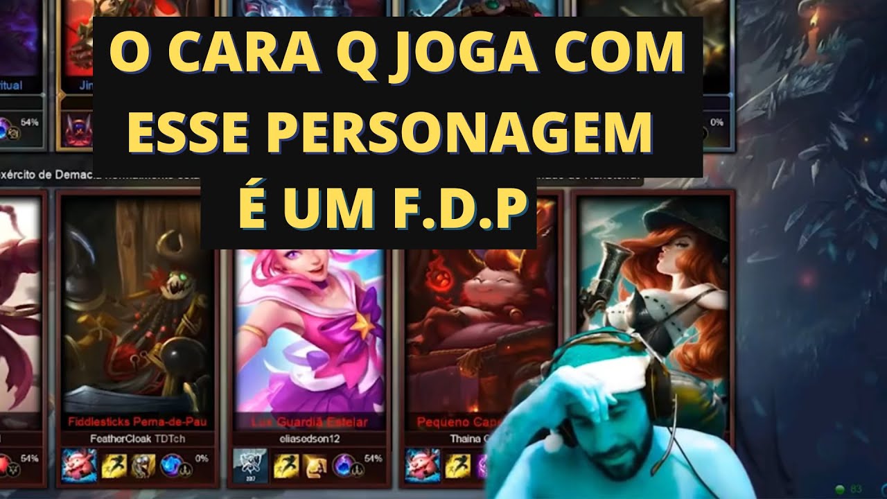 SMZINHO RAGE NO LOL