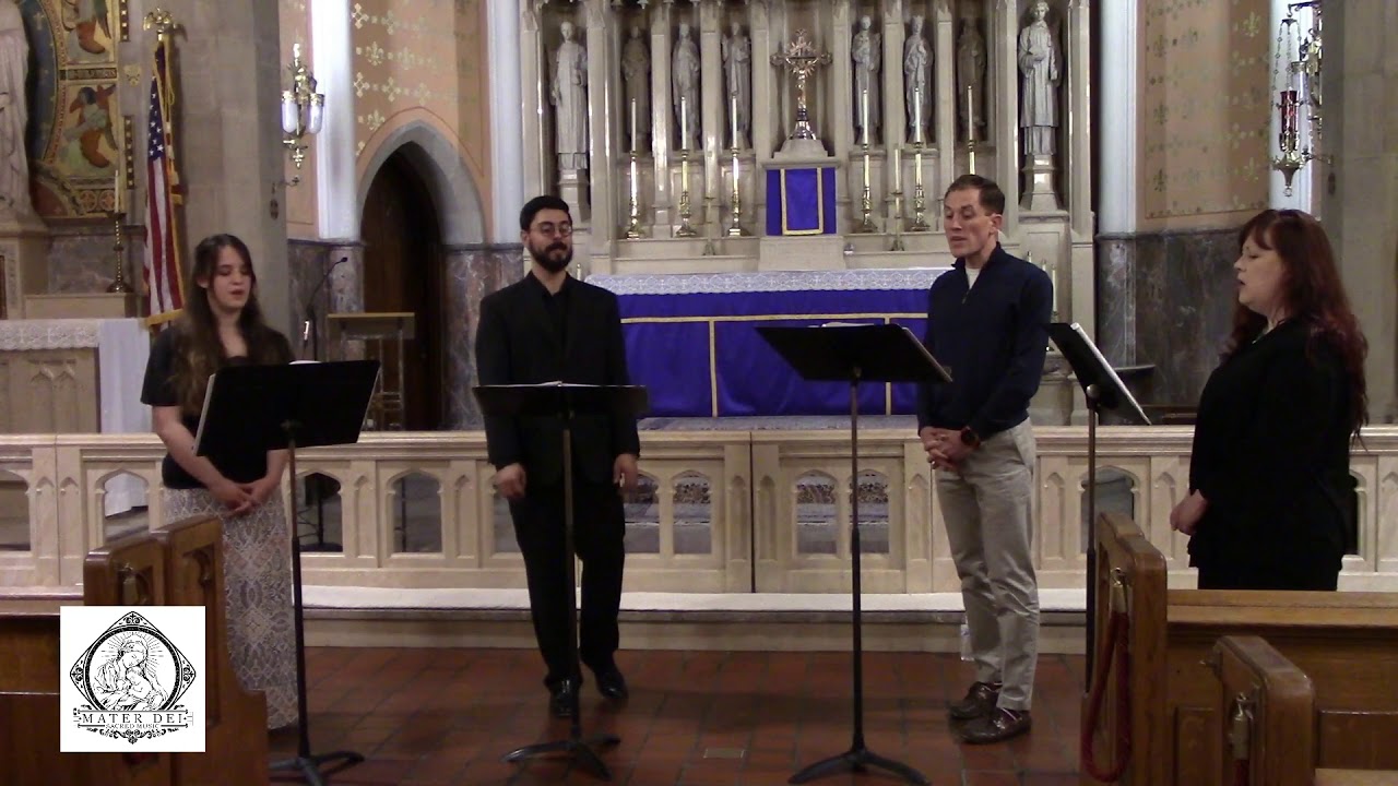Ave Maris Stella - Guillaume Dufay | Mater Dei, Harrisburg, PA