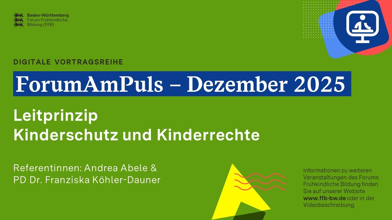 ForumAmPuls: Leitprinzip Kinderschutz und Kinderrechte