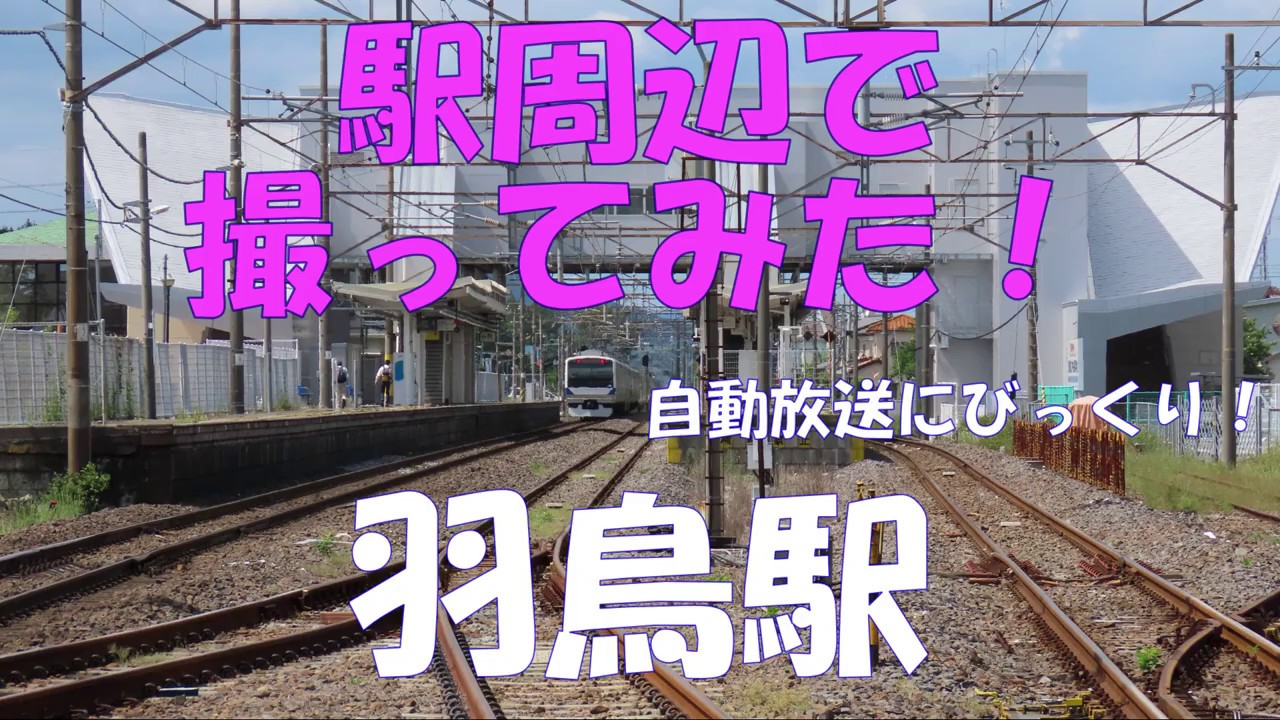 常磐線 羽鳥駅周辺で撮影！自動放送の完全英語対応にびっくり！　E531系、E657系、EH500
