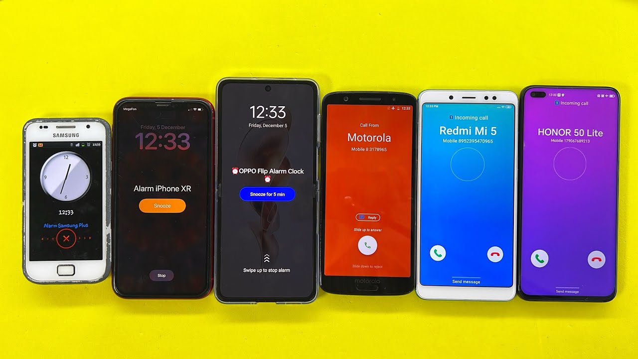 Alarm Clock + Timer + Fake Call Moto 1S, Xiaomi N5, Honor 50, OPPO Find Flip, iPhone, Samsung S Plus