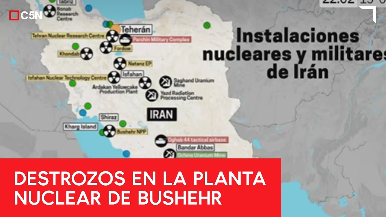 GUERRA en MEDIO ORIENTE: IR&Aacute;N ADVIERTE por PELIGROSA FUGA RADIOACTIVA