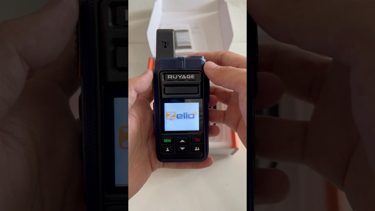 RUYAGE RY70 Zello Walkie Talkie #twowayradio #walkietalkie #zello