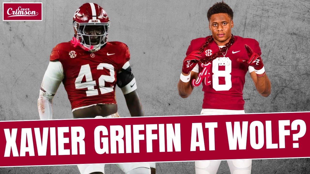 DEBATE: Should Xavier Griffin Play Wolf or Off-Ball Linebacker 🤔 | Alabama Crimson Tide Podcast