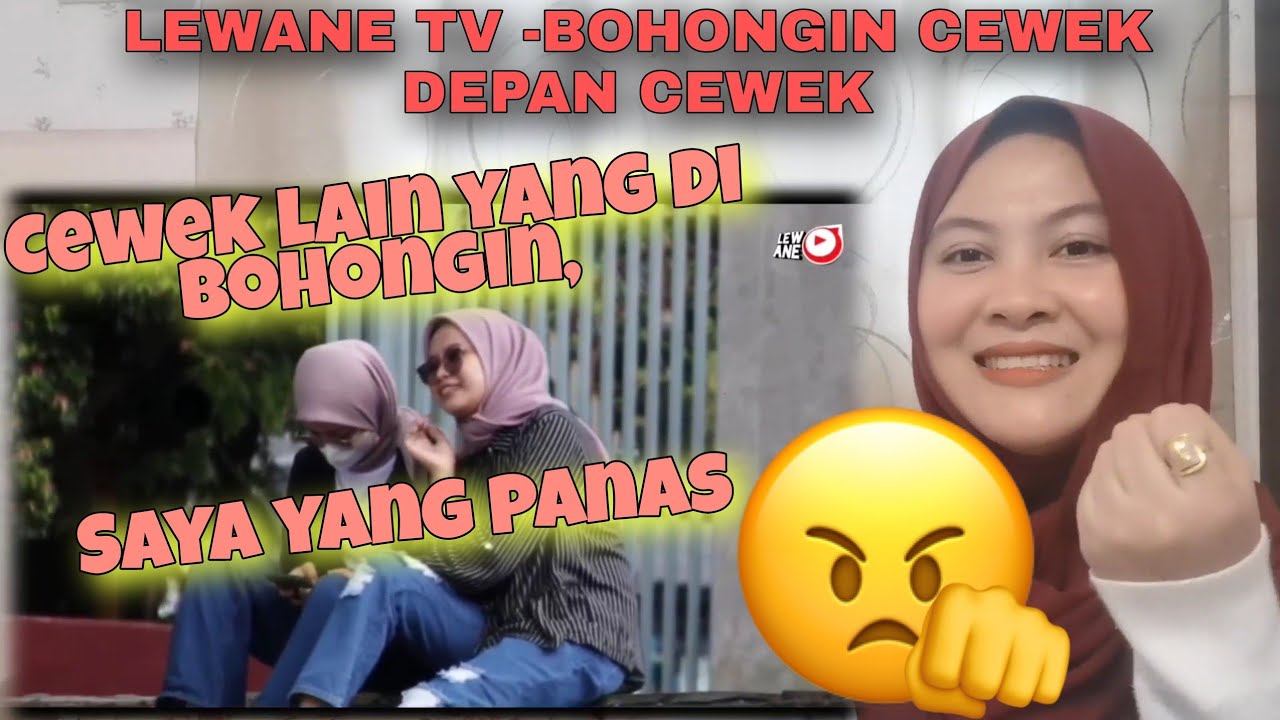 MALAYSIAN REACT TO INDONESIA | LEWANE TV-BOHONGIN CEWEK DEPAN CEWEK