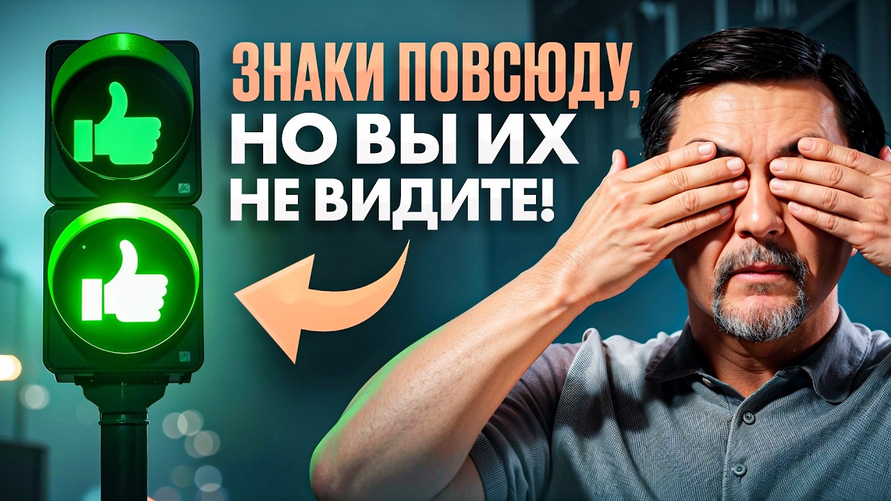 Вы НЕ умеете замечать ЗНАКИ и ПОДСКАЗКИ от жизни