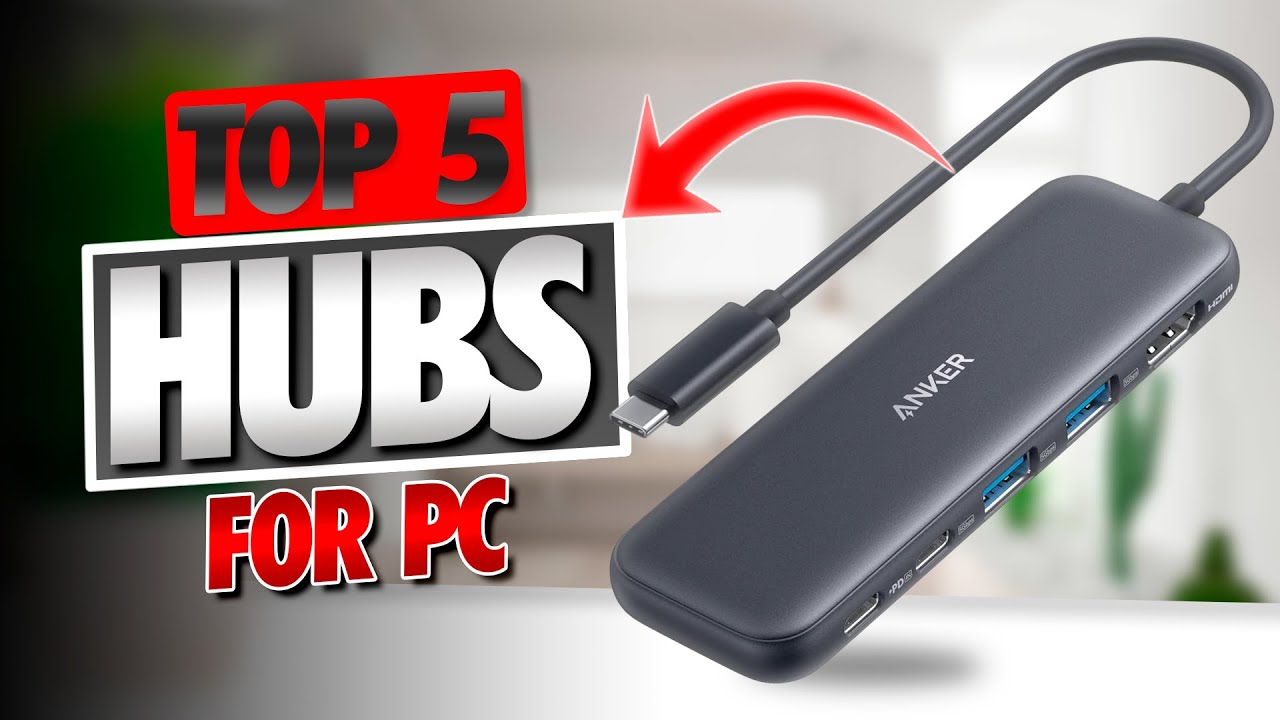 🔥 Top 5 Best BUDGET USB HUBS on Amazon [2025] ✅ [Cheap] For Laptop / Desktop / Data Transfer