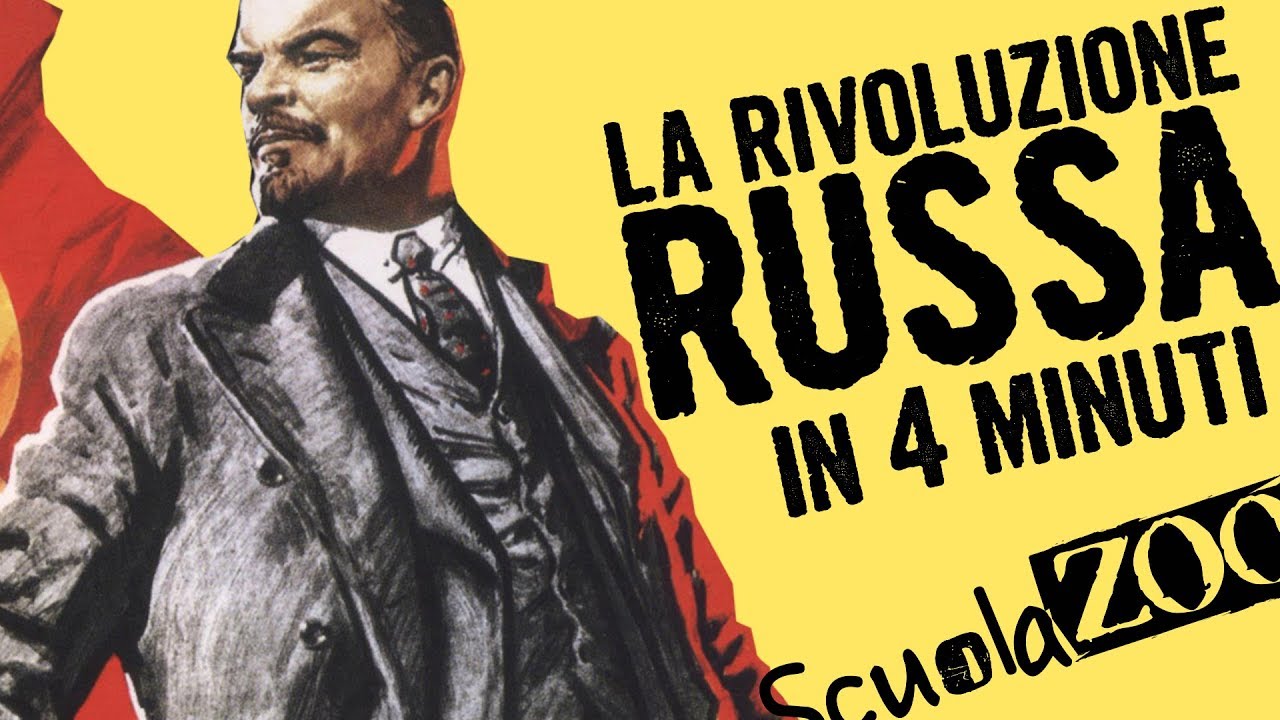 Noccioline #8 - La RIVOLUZIONE RUSSA in 4 MINUTI #ScuolaZoo