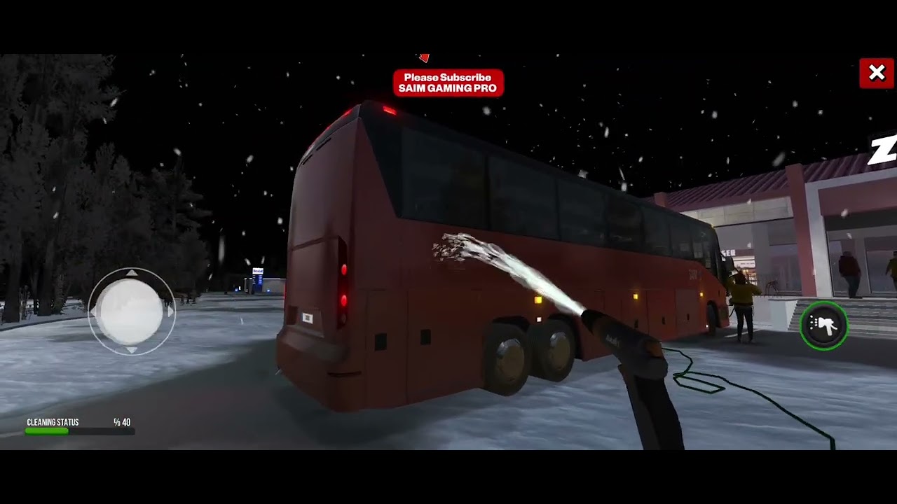 Bus Simulator Ultimate  #playstation  #snowfall  #viralvideo  #gtav @SAIMGAMINGPRO 