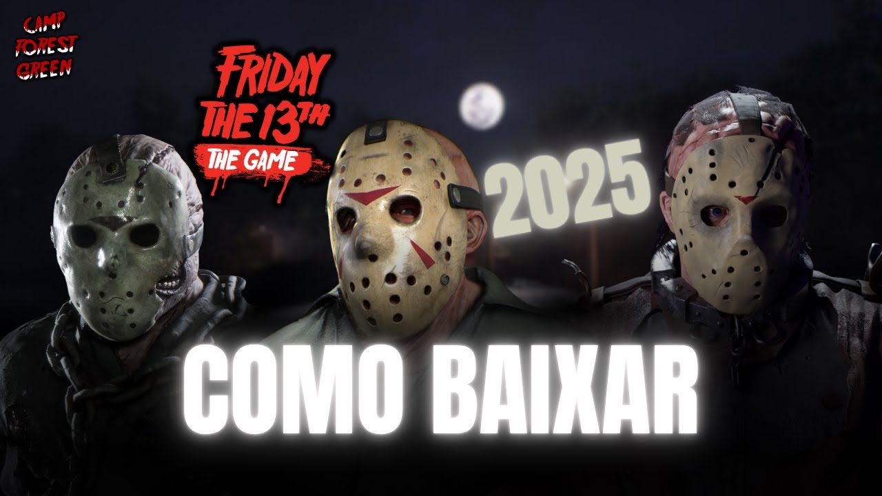 TUTORIAL ATUALIZADO DE COMO BAIXAR Friday the 13th: The Game! 