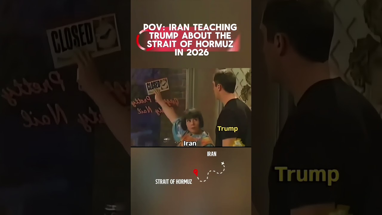 What If Miss Swan Had to Teach Trump About the Strait of Hormuz? #satire #jokes