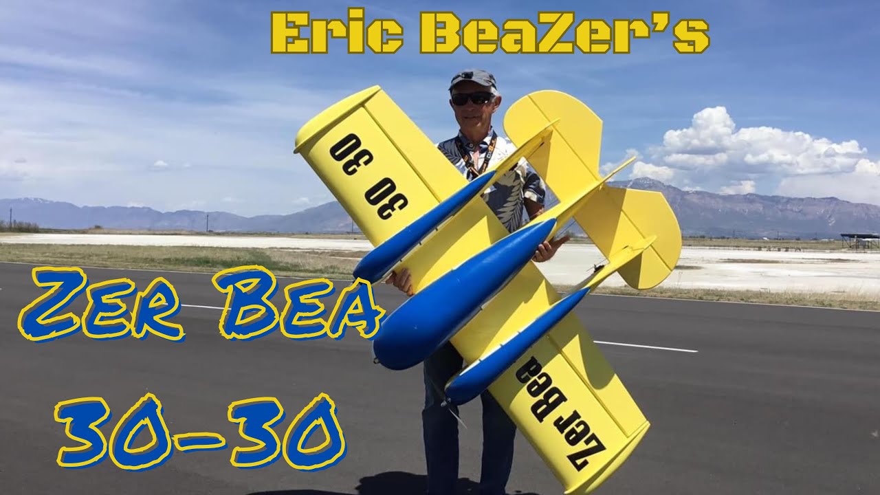 Eric Beazer’s Zer Bea 3030 in an inflight video