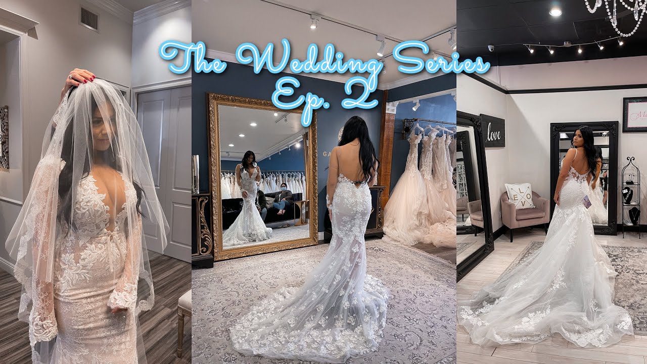 SAYING YES TO THE DRESS! LA // LOVELLA BRIDAL + GALIA LAHAV | the wedding series ep.2