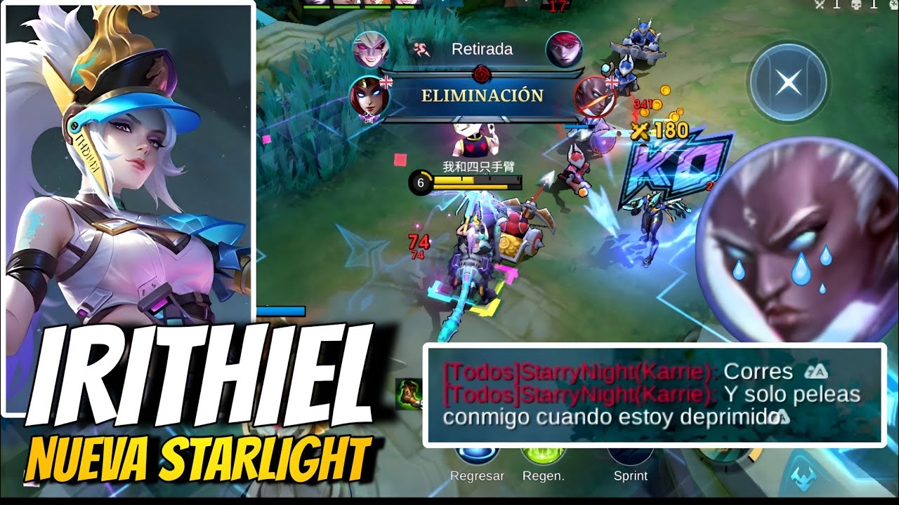 IRITHEL STARLIGHT - LA LIAS DE INICIO PERO LA TERMINAS ARREGLANDO 🤗 MLBB ESP