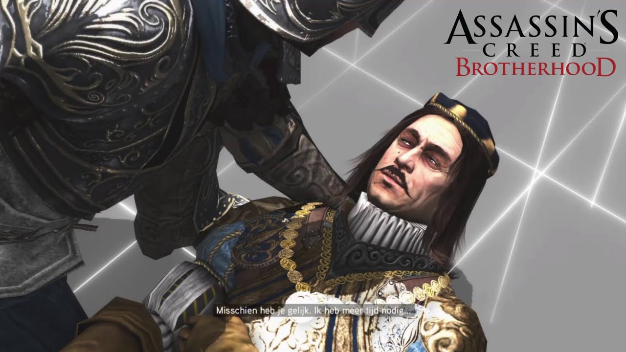 Assassin's Creed Brotherhood - Ezio kills Baron Octavian de Valois