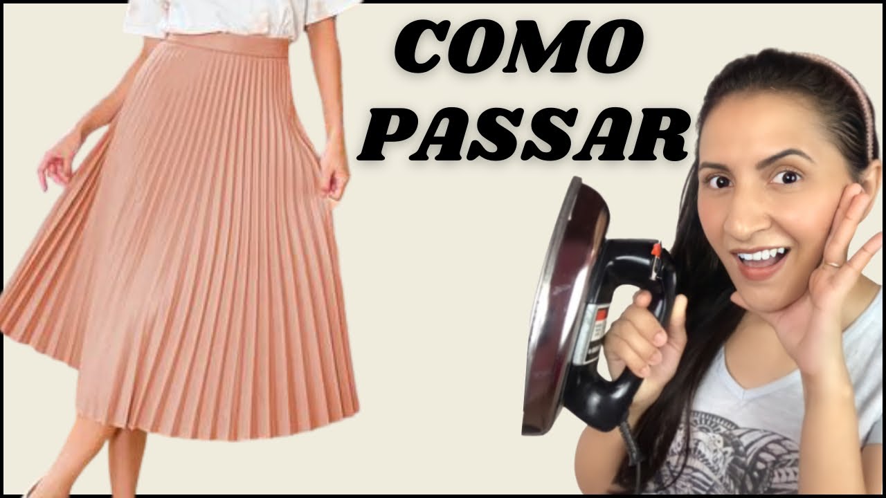 Como Passar Saia Plissada / Engomando da Forma Correta / Dica de Amiga