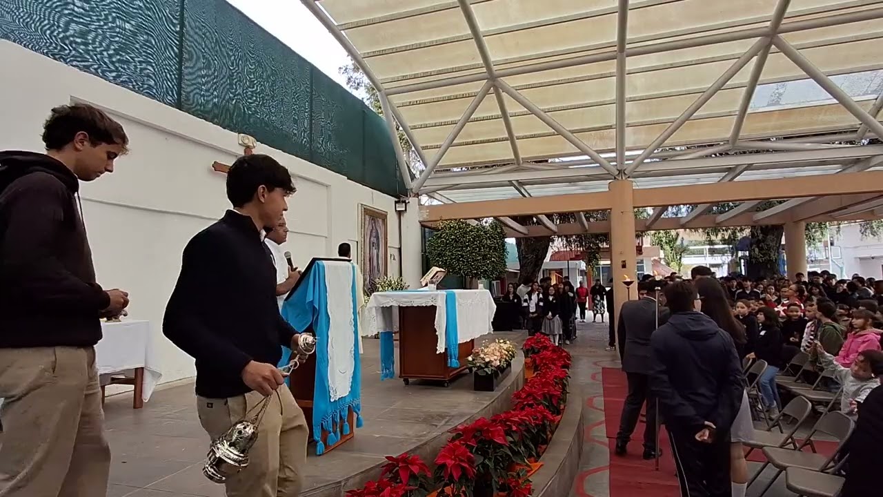 Colegio Guadalupe Misa en honor a Nuestra Señora de Guadalupe 2a parte