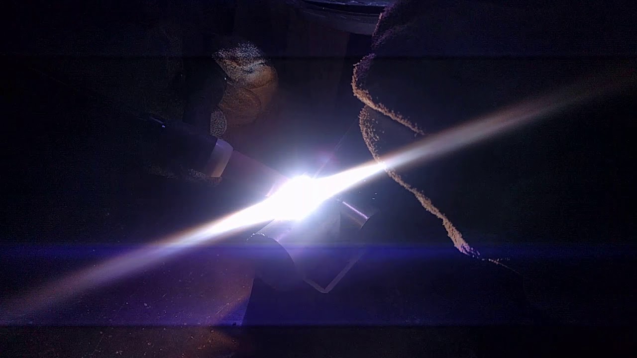 WT-TIG200でアルミパイプのTIG溶接