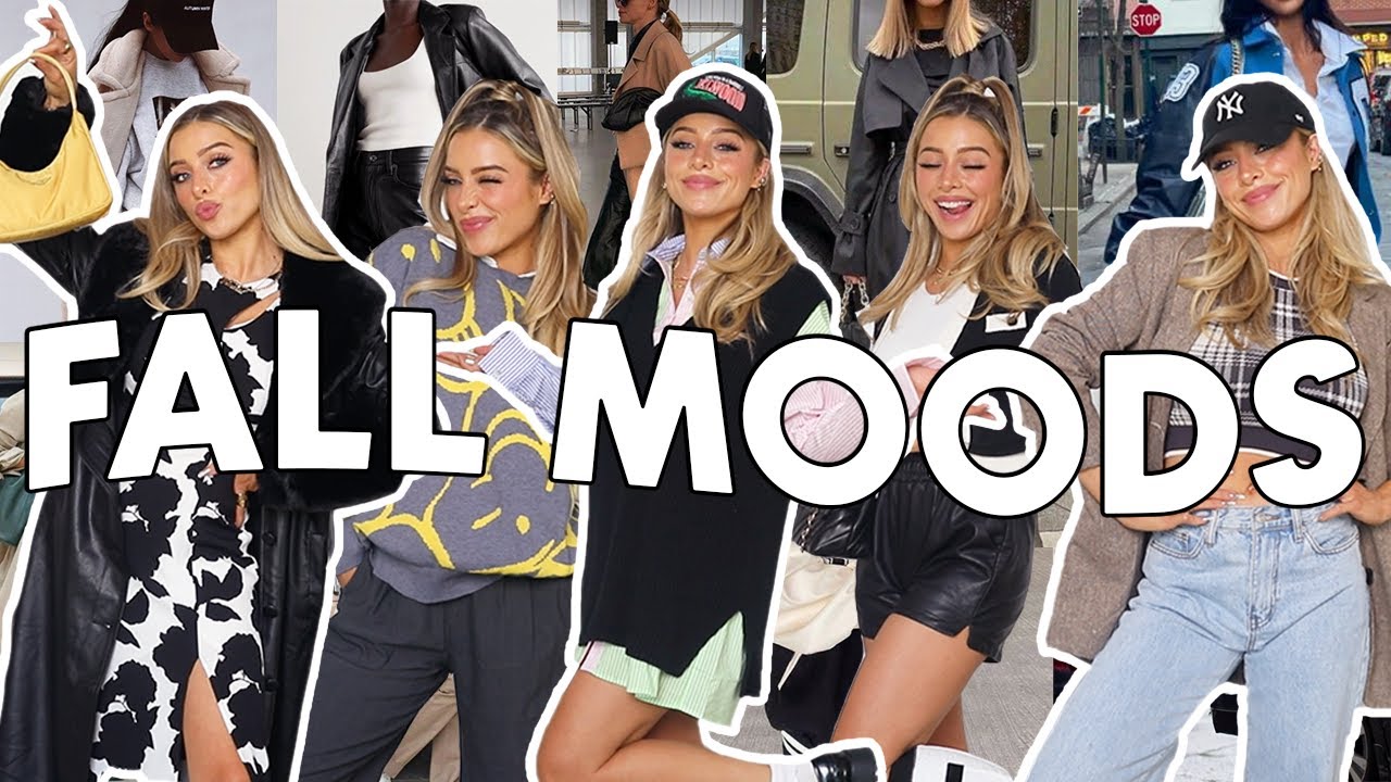 Styling Different Moods for Fall | Casual, Edgy, Preppy, more!!