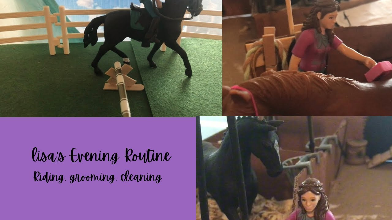 Lisa’s evening routine | Lisa & Cosmo | Schleich Roleplay
