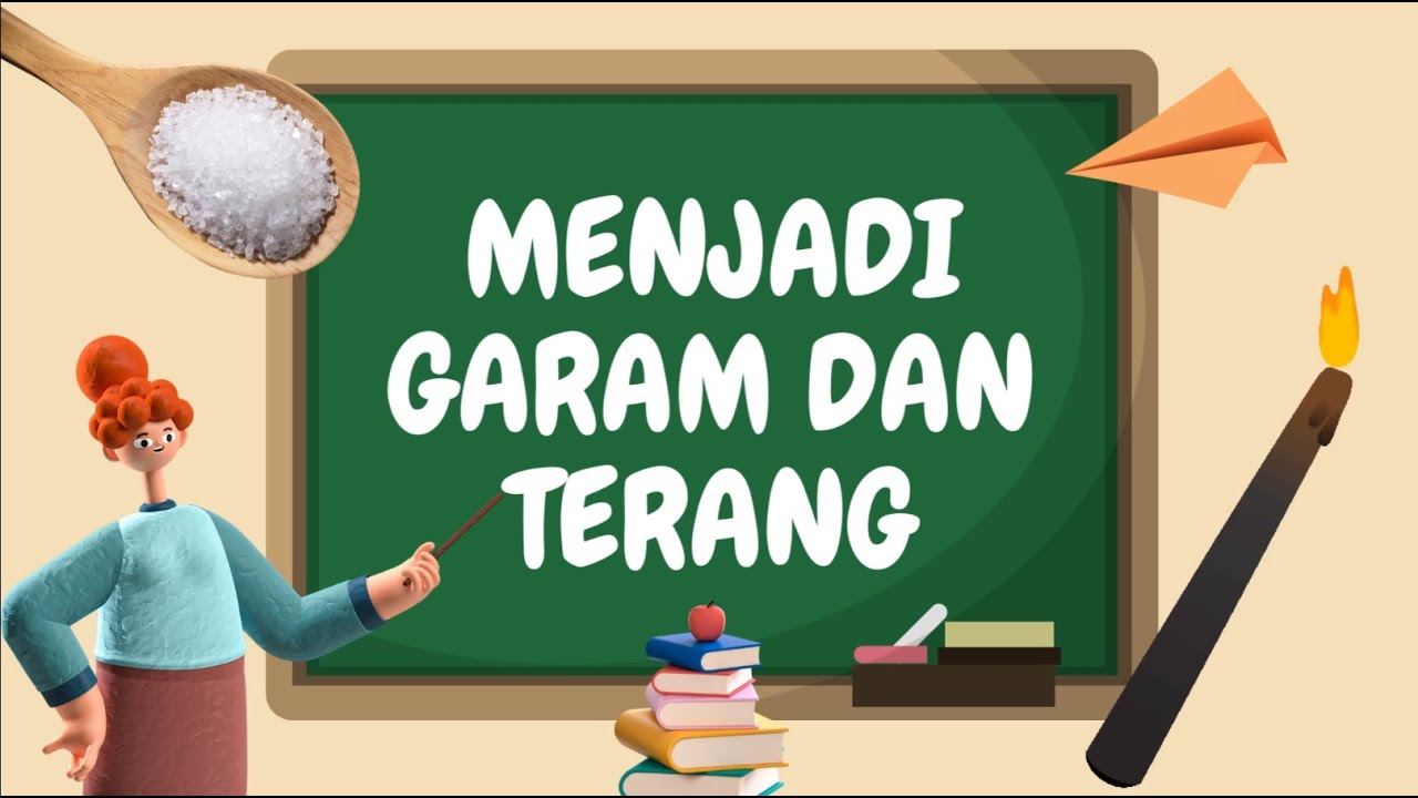 MENJADI GARAM DAN TERANG DUNIA | CERITA ALKITAB SEKOLAH MINGGU | MATIUS 5:13-20