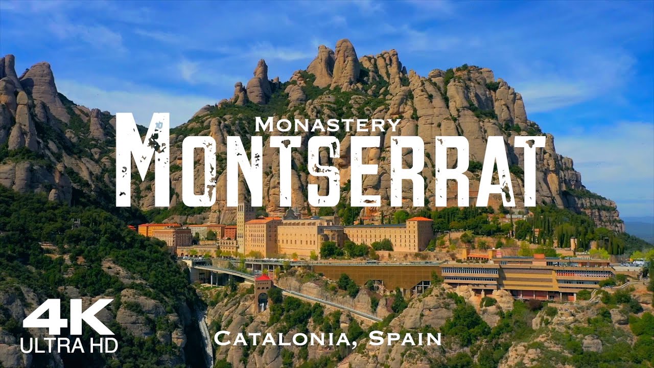 MONTSERRAT 🇪🇸 Drone Aerial 4K Drones | Barcelona Catalonia Spain España