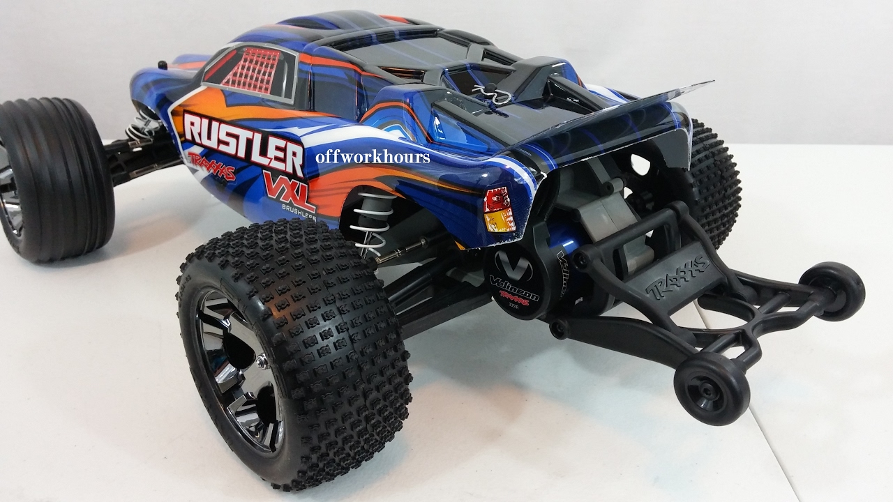 Traxxas Rustler Wheelie Bar Install