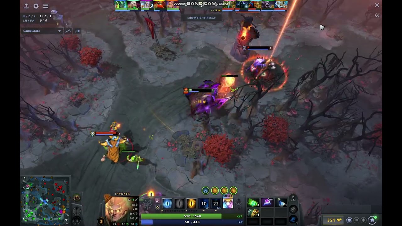 DOTA2 Invoker SunStrike 