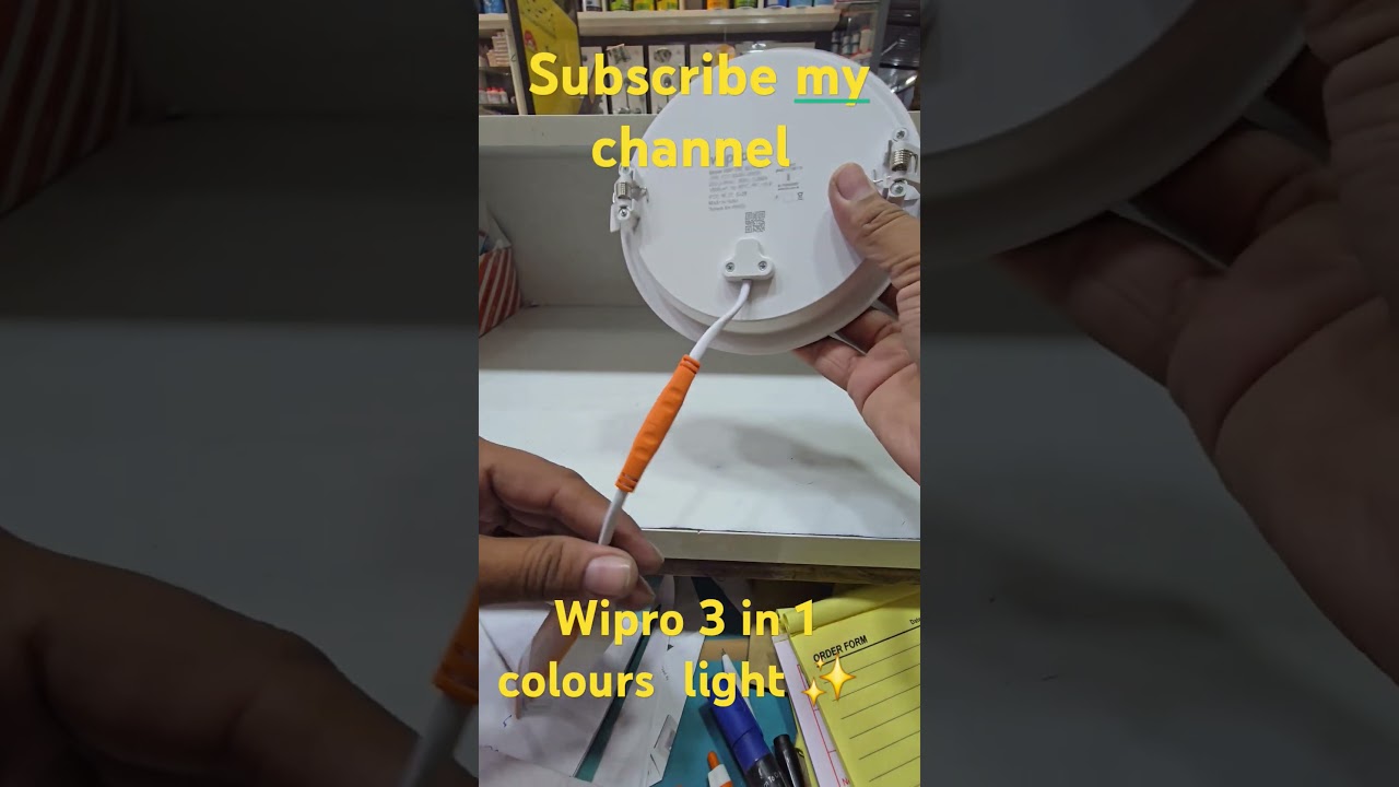 wipro  3 in 1 light ✨️  colours #unboxing