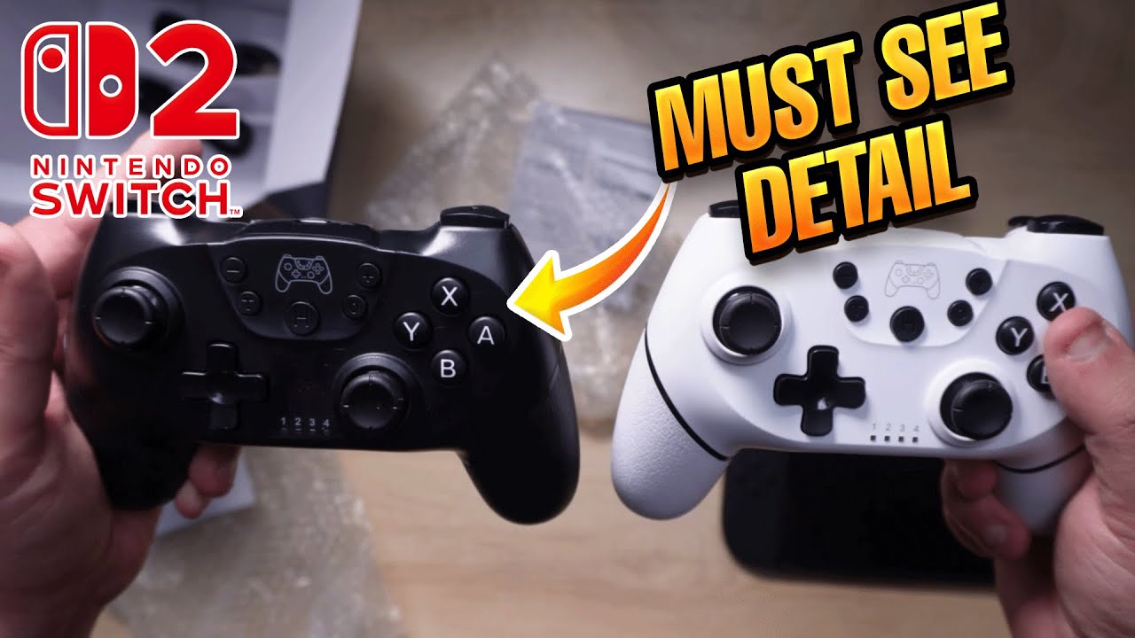Shocking NINTENDO Switch 2 CONTROLLERS FROM AMAZON ARE GOOD - AceGamer