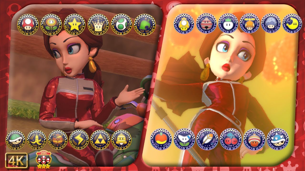 Mario Kart 8 Deluxe + Booster Pass Course DLC ⁴ᴷ Full Playthrough (200cc, All 24 Cups) Pauline