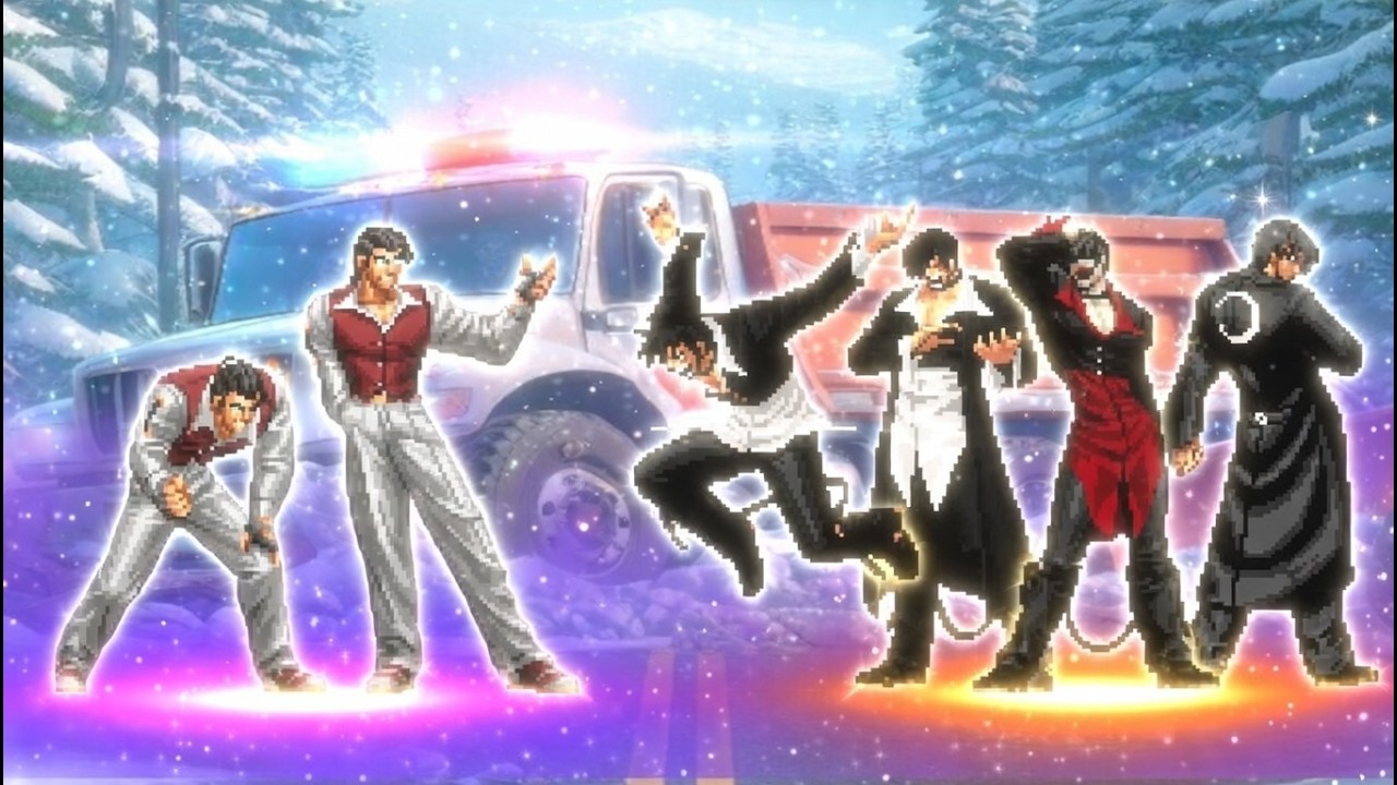 [KOF MUGEN] Robert-Keyser VS ULTIMATE IORI TEAM | Epic Boss Battle & Insane Combos