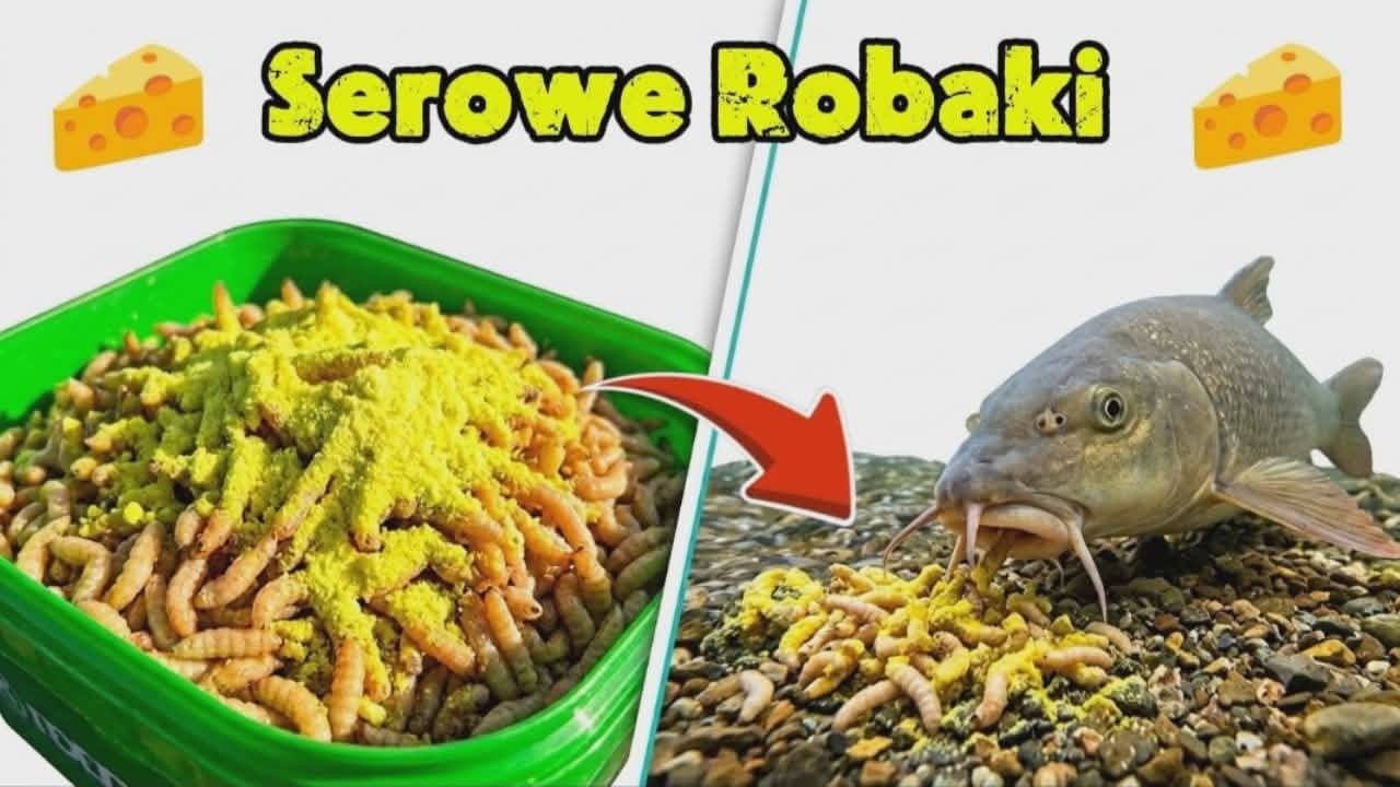 Serowe Robaki 🧀🪱 Kiler na Rzeczne Ryby !!!