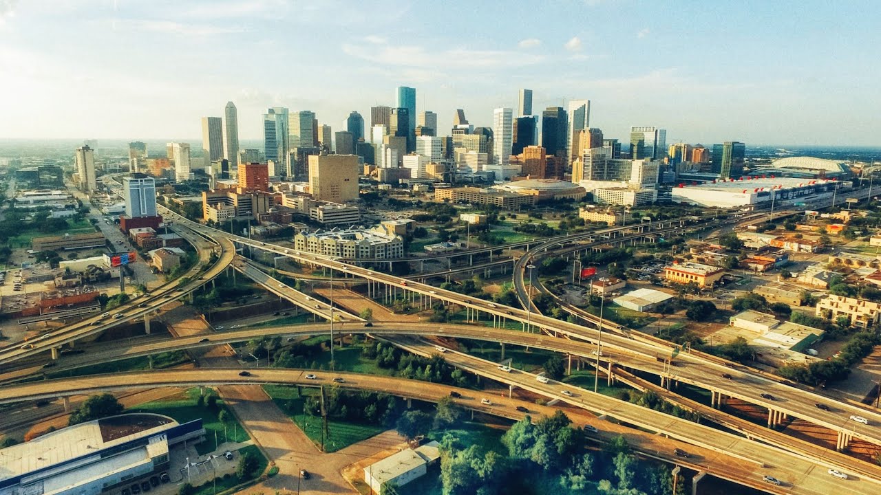 Houston,Texas: Drone Footage