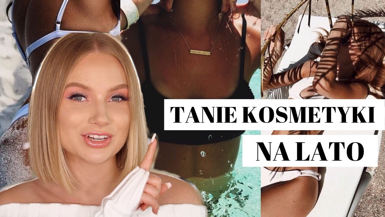 TANIE KOSMETYKI NA LATO✨ krem z filtrem, mgiełki, rozświetlacze