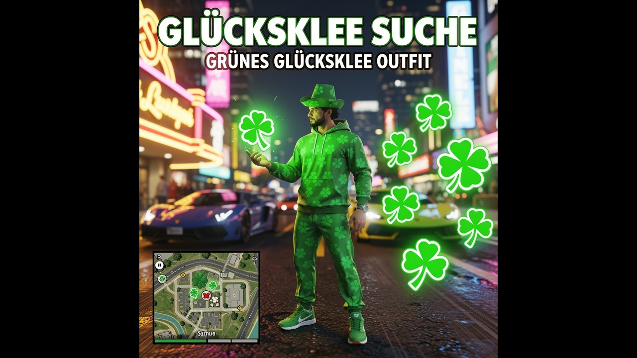 Grand Theft Auto V Online Glücksklee