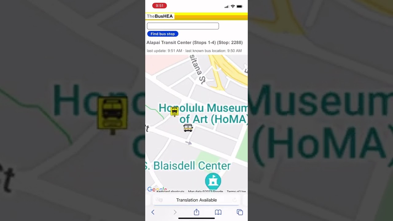 A Kalihi Division Bus Going To Pearl City