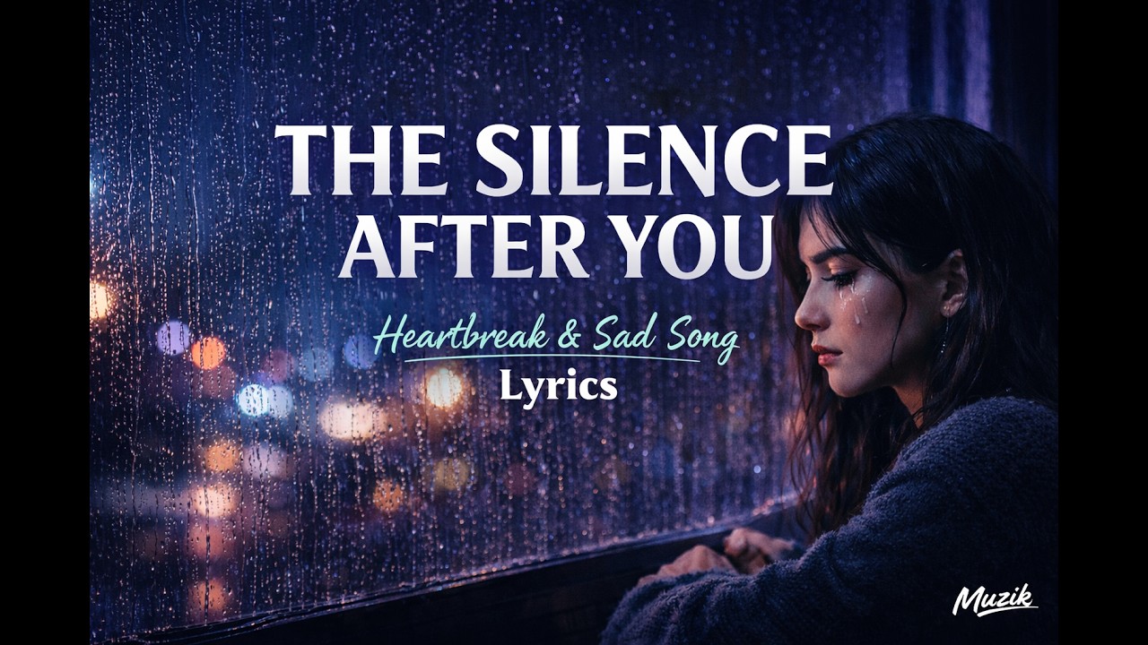 THE SILENCE AFTER YOU – SAD HEARTBREAK SONG (LYRICS VIDEO)