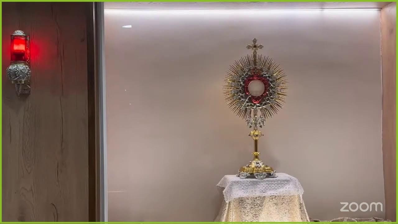Vigilia de reparación. Horas de la Pasión.